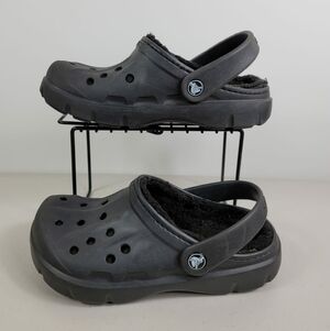Crocs blitzen black mules sandals clogs Sz M4 W6